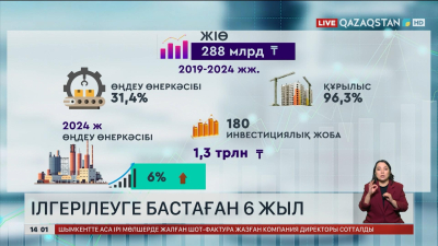 Ілгерілеуге бастаған 6 жыл