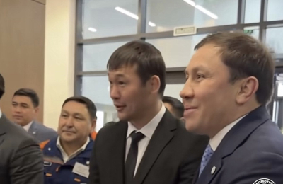 Геннадий Головкин мен Шавкат Рахмонов Көкшетауда жүр (ВИДЕО)