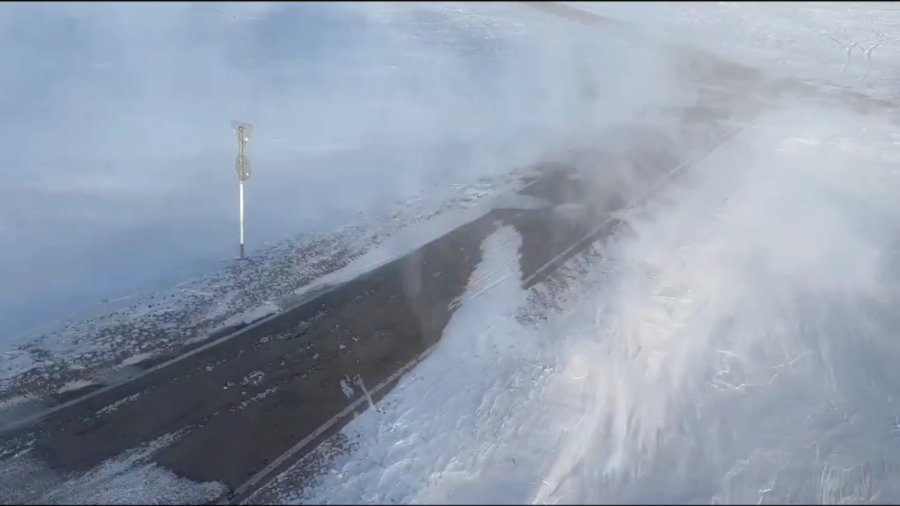 Павлодар облысында автожолдарға тікұшақ арқылы мониторинг жүргізілді