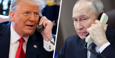 Трамп пен Путин телефон арқылы келіссөз жүргізді